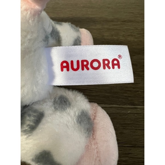 Aurora Mini Flopsie‎ Spotted Pig Plush - Picture 4 of 6